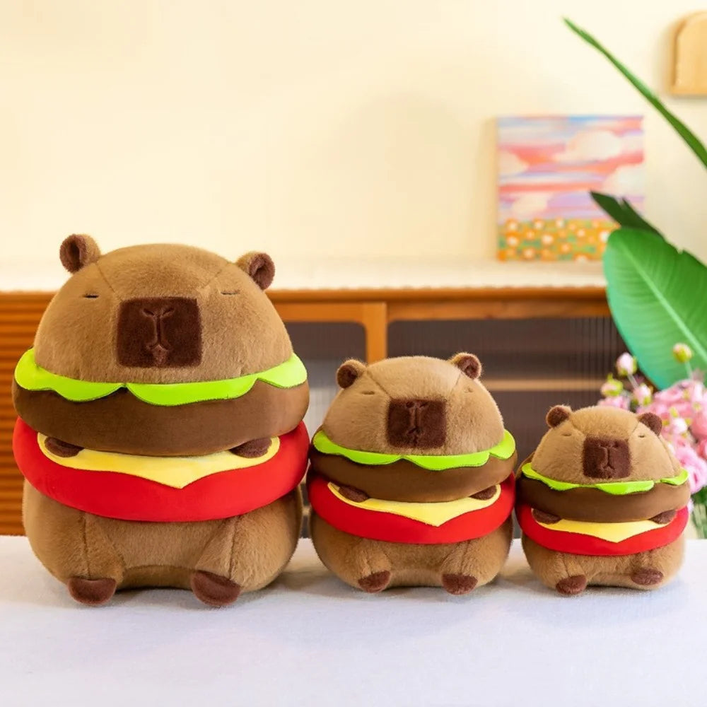 CapyBurger Plushie (3 Sizes)