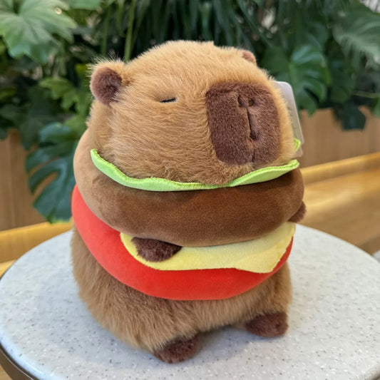 CapyBurger Plushie (3 Sizes)